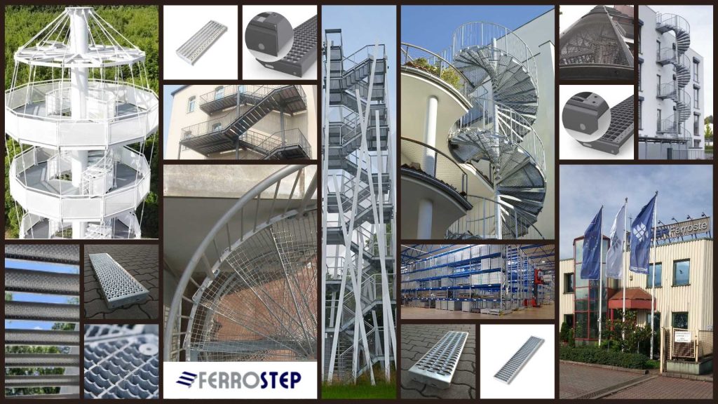 Wendeltreppe bei Ferrostep erhältlich